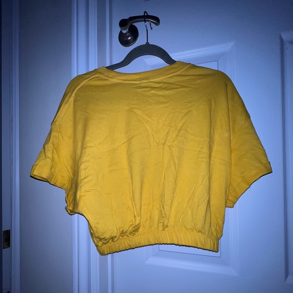 Garage Elasticated Waistband Crop Top - Picture 2 of 3